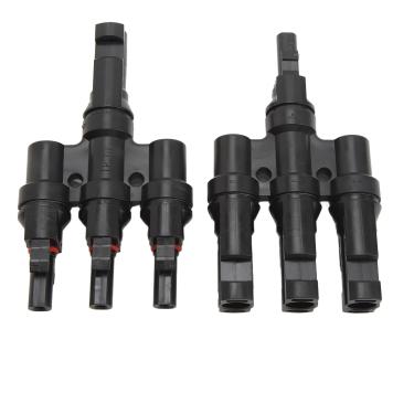 Imagem de Zerodis Conectores de Ramificação Solar Fotovoltaica, Jardinagem Doméstica, Interruptores de Melhoria da Casa, Soquetes, Conectores e Interfaces Solares, Ampla Compatibilidade e Alta Capacidade de