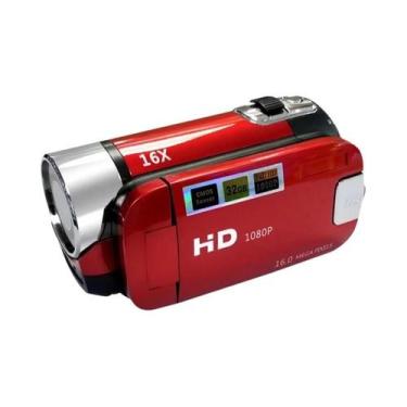 Imagem de Câmera De Vídeo Full HD De 16MP Com Zoom Digital De 16X E Tela LCD TFT