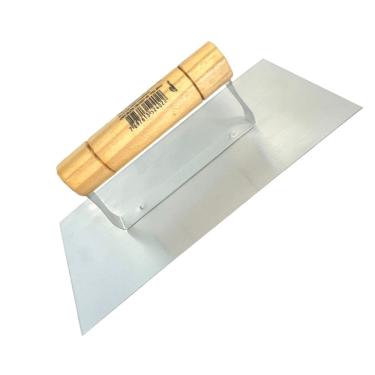 Imagem de Desempenadeira Aço Inox Lisa Media 12x25,5cm Cabo Fechado  0.2402 Compel