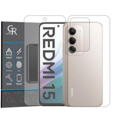 Imagem de GR Global Revolution, Película Hidrogel HD Frente e Verso Para Xiaomi Redmi 15 4G