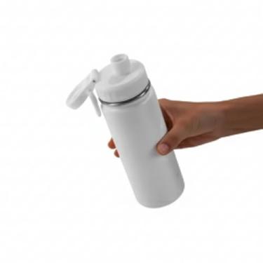 Imagem de Garrafa Térmica de Aço Inox 780ml com Alça e Bico – Branca