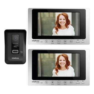 Imagem de Interfone Video Porteiro Wifi Wirelles Via App Intelbras Allo Wt7 2 Telas