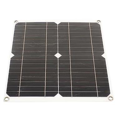 Imagem de Generic Painel de Carregador Solar, Painel Solar RV à Prova d'água de Alta Eficiência de Silício Monocristalino 20W para Caminhão (30A)
