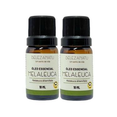 Imagem de Óleo Essencial De Melaleuca Australiano 100% Puro 10ml (2un) - BelezaN