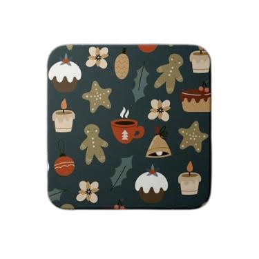 Imagem de Ladrilho Decorativo de Cerâmica Estampa Homem de Gengibre Colorido