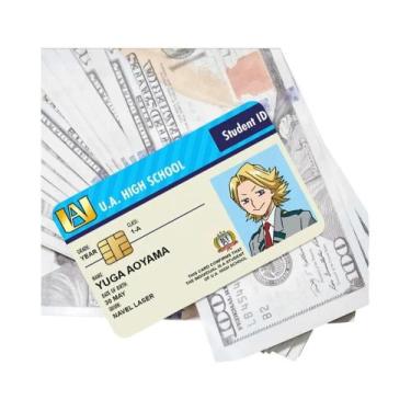 Imagem de Adesivos Impermeáveis De Anime My Hero Academia 4PCS Cartões De Crédit