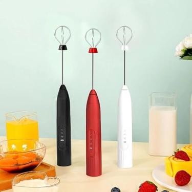 Imagem de Batedor Misturador Mixer Elétrico para Bebidas Leite Café Clara de Ovos 2 EM 1