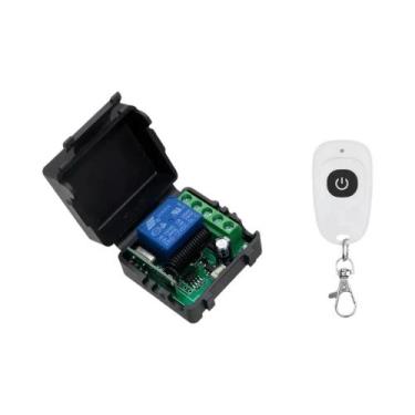 Imagem de Interruptor De Controle Remoto Sem Fio Universal RF 12V 1CH 433Mhz Mód