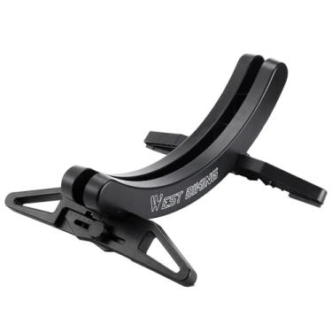 Imagem de Suporte de estacionamento ajustável para bicicleta ABS com largura de pneu de 30 a 80 mm