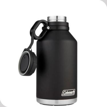 Imagem de Growler Térmico Coleman Inox 1,9L Preto Isolamento a Vácuo - Newell