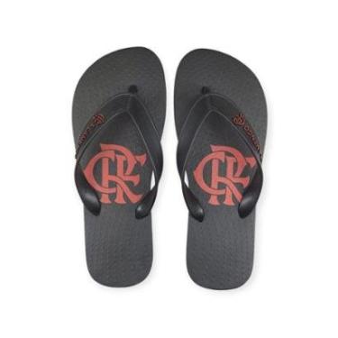 Imagem de Chinelo Flamengo Basic CRF Licenciado Adulto Unissex Ref. FLA0412-Unissex