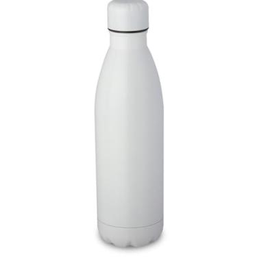 Imagem de Garrafa Térmica Genérico, 750ml, Aço Inox, Design Funcional, Garrafa para Bebidas, Branco, Ideal para Trabalho, Estudo e Viagens, Multiuso