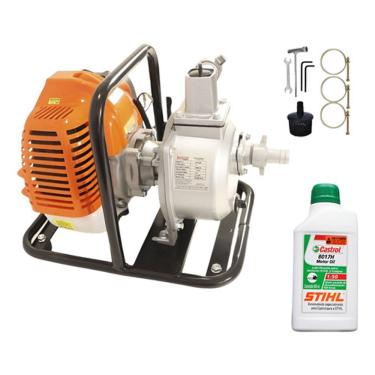 Imagem de Motobomba P/ Agua Limpa Vb10b Vulcan Trent 1pol 2,5hp + Oleo Stihl