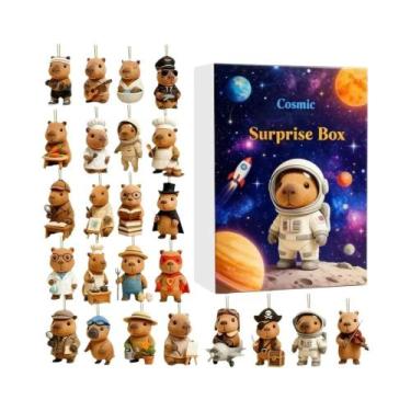 Imagem de Brinquedo De Capivara Calendário Do Advento De 24 Dias Pingente Acríli