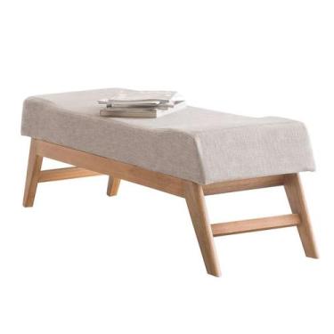 Imagem de Puff Hórus Bege e Natural 140 cm - Keva