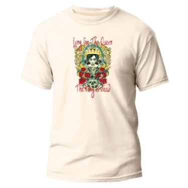 Imagem de Camiseta Algodão Básica Premium Estampa Digital Long The Dtf, Off whit