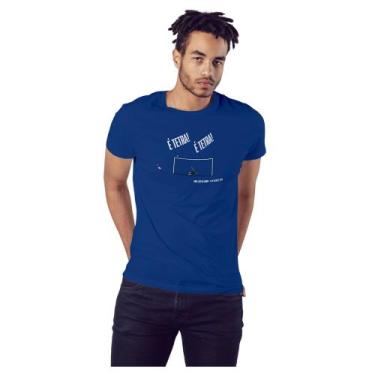 Imagem de Camiseta Brasil Pênalti do Tetra Copa do Mundo 1994, Azul, M