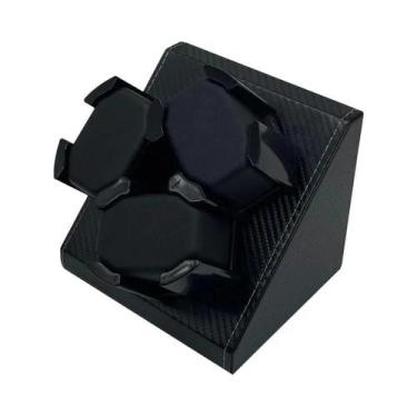 Imagem de Caixa Para 3 Relógios Com Movimento Automático Em Couro PU, Expositor 