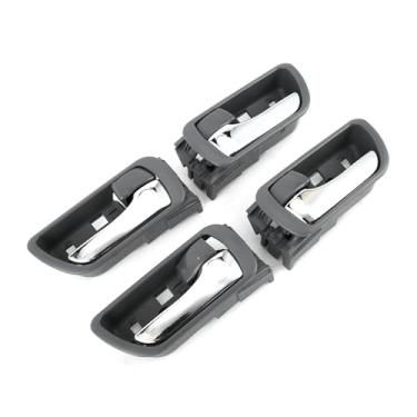 Imagem de Maçanetas Internas Da Porta, 4 Unidades, Motorista E Lado Do Passageiro 69206-33030 Substituição Compatível Com Camry 2002-2006 Acessórios De Carro