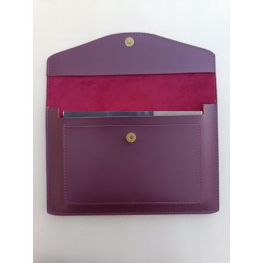 Imagem de capa para caderneta de vacinação brochura e espiral em sintético montana/soft color Personalizado (vinho)