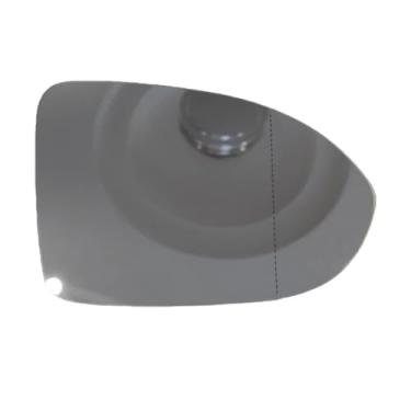Imagem de Compatível com vw b8l (passat b8) cc (arteon) 2019-2023 espelho retrovisor reverso aquecimento de vidro carro aquecido grande angular(Right)