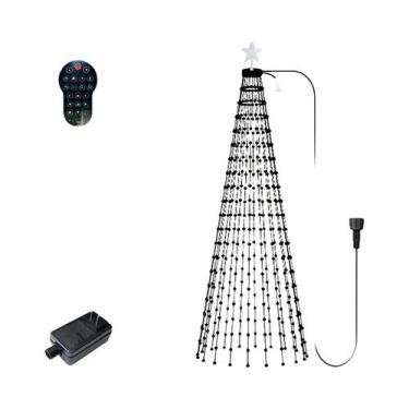 Imagem de Luzes De Natal Com Controle Remoto Bluetooth, Guirlanda USB Para Decor