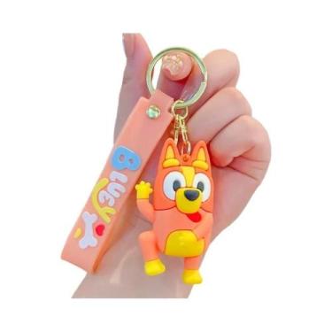 Imagem de Chaveiro De Figura Do Anime Bluey, Pingente Fofo De Bingo Para Decoraç