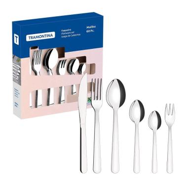 Imagem de Jogo de Talheres 60 Peças Tramontina Malibu 23799017 Inox