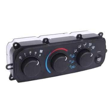 Imagem de Cryfokt Painel de Controle de Clima Ca Aquecedor, Controle de Ar Condicionado Resistente para Stratus 2001-2006, Módulo de Hvac para Manutenção Automotiva