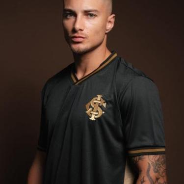 Imagem de Camisa Internacional Retrô Gold Masculina-Masculino