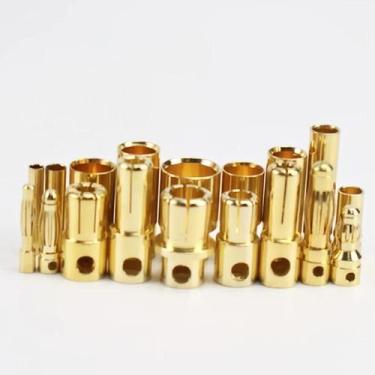 Imagem de Modelo De Aeronave Em Cobre Puro Conector Banana Ajuste Elétrico 2.0-8