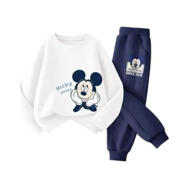 Imagem de Conjunto De Agasalho De Algodão Para Bebês, Meninos E Meninas, Com Est