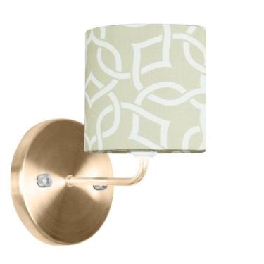 Imagem de Arandela New Cobre De Cupula Cilíndrica Elos Bege - MARRYLUZ