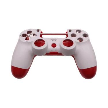 Imagem de Capa De Plástico Para Controle Sem Fio PS4 Pro, Carcaça Frontal E Tras