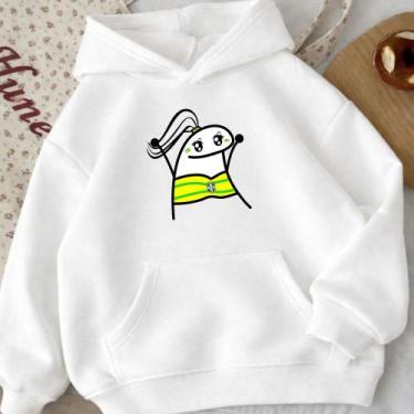 Imagem de Moletom Canguru Adulto Florck Menina Hexa 1007 Blusa De Frio Unissex I