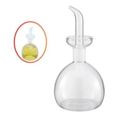 Imagem de Galheteiro De Vidro Redondo Com Bico Dosador 250Ml Oikos