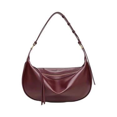 Imagem de Bolsa Transversal De Ombro Único Com Textura Para Moda Sênior, Pequena