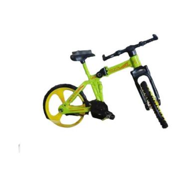 Imagem de Brinquedo Educativo Infantil: Miniatura De Bicicleta De Montanha Em Li
