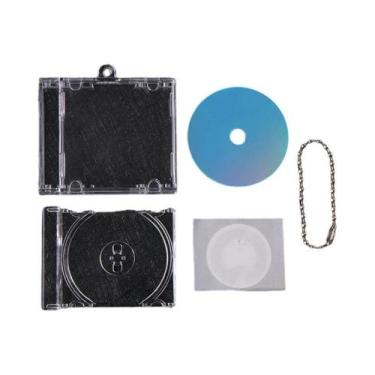 Imagem de Mini Estojo De CD Chaveiro Porta-Chaves Álbum Comemorativo DIY Pingent