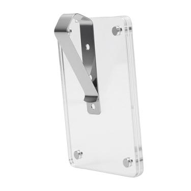 Imagem de Generic Suporte Magnético Acrílico para Foto, Porta-sol Transparente para Carro, Design Elegante para Montagem Versátil