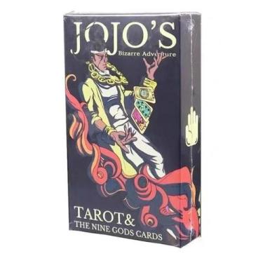 Imagem de JoJo Bizarre Adventure Tarot Cards Edição Em Inglês Baralho De Adivinh