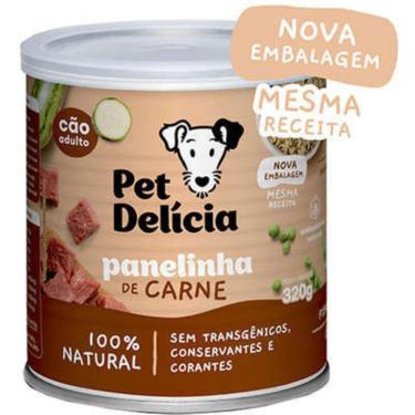Imagem de Ração Úmida Natural Panelinha de Carne 320g Pet Delícia