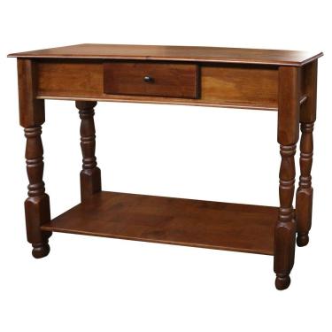 Imagem de Aparador Grande Antique Com Prateleira Pé Torneado Verniz