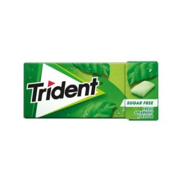 Imagem de Chiclete Trident Fresh Spearmint Sem Açúcar Importado 14g