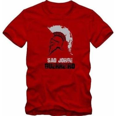 Imagem de Camiseta São Jorge Guerreiro Padroeiro Devoto Católico - BLACKCHIC, Ve