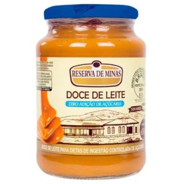 Imagem de Doce de Leite Reserva de Minas 630g DIet Zero Açúcar Original De Minas