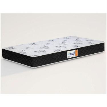Imagem de Colchão Solteiro Gazin 0,78x1,88x14 Preto Com Branco