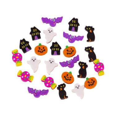 Imagem de Mini Borrachas De Frutas E Animais Em Estilo Cartoon, Pacote Com 30 Pe