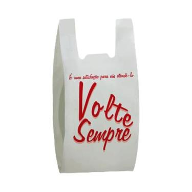 Imagem de Sacola Plástica Mercado Volte Sempre  40x50cm C/ 2,5kg - TAMAROZZI EMB