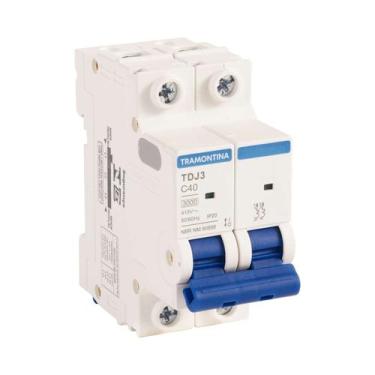 Imagem de Minidisjuntor tdj3-2c40 2p 40a 3ka - TRAMONTINA